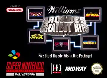 Williams Arcade's Greatest Hits (Europe)